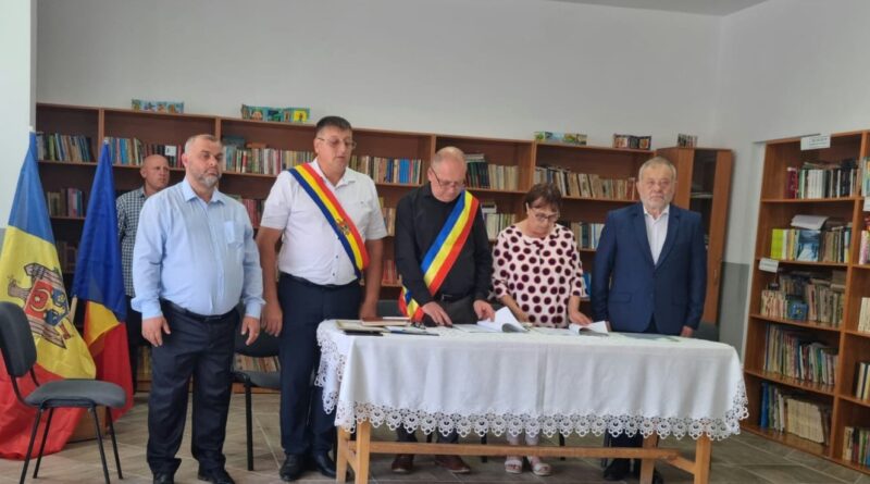 Înțelegere de cooperare între Cozmești (Vaslui) și Chetrosu (R. Moldova)